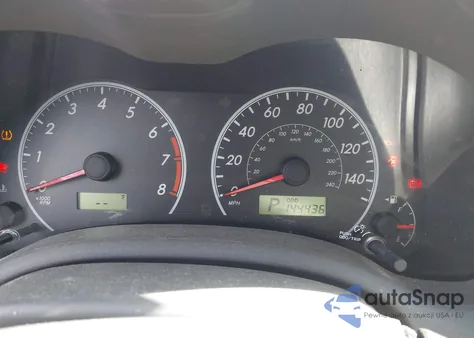 2010 Toyota Corolla Le z USA, uszkodzony, nr VIN 2T1BU4EE6AC257180